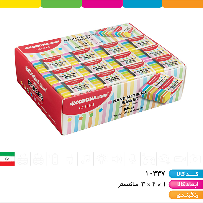 پاک کن پرچمی کرونا (بسته 36 عددی)