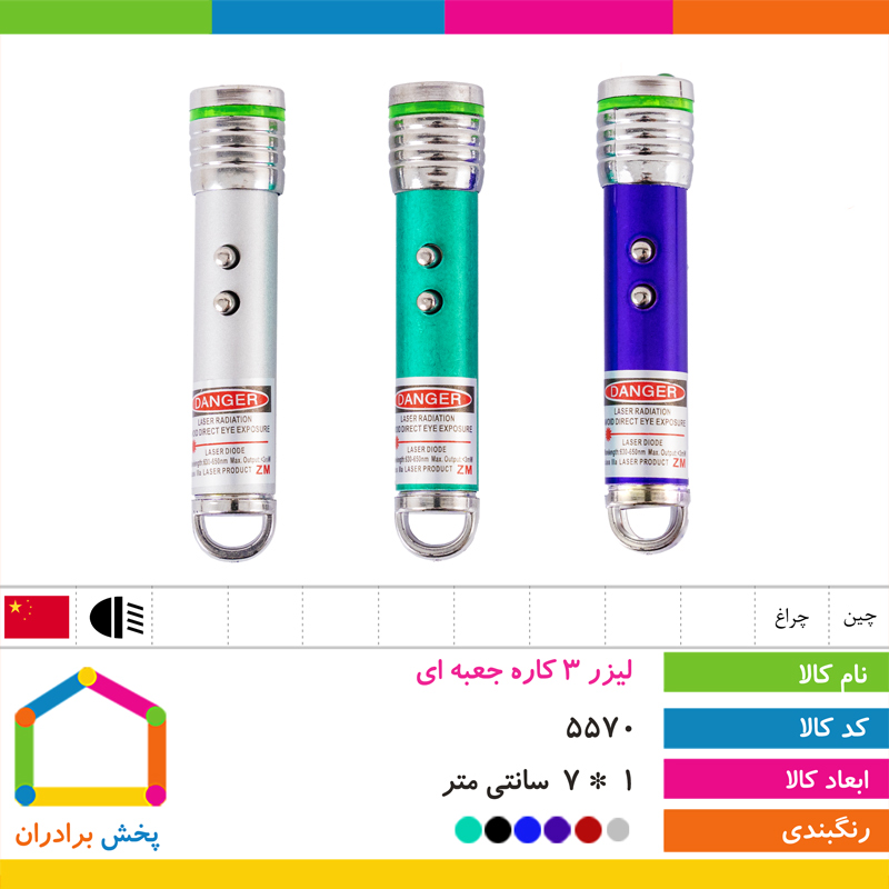 لیزر 3 کاره جعبه ای