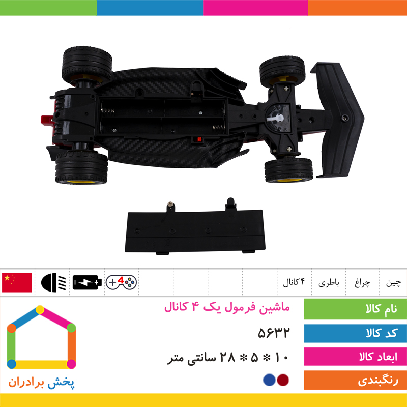 ماشین فرمول یک 4 کانال