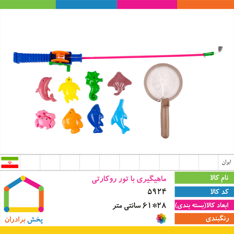 ماهیگیری با تور روکارتی