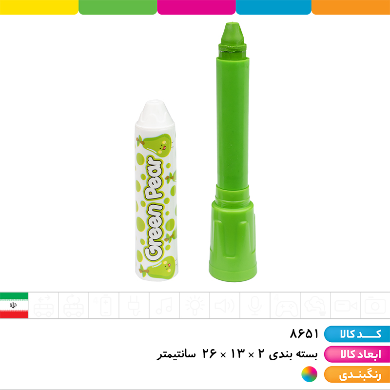 پاستل ژل کرایون 12 رنگ