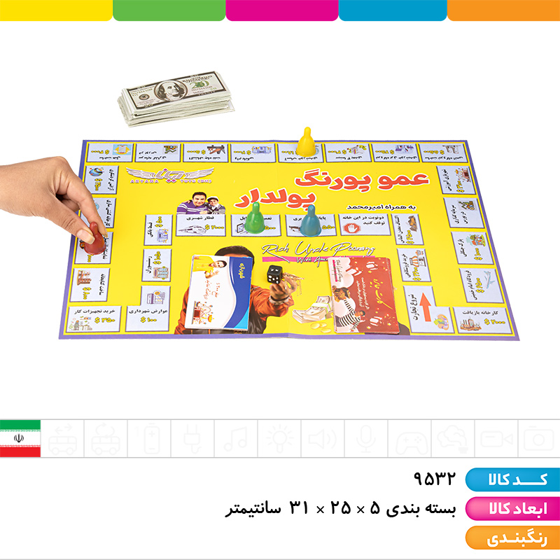 بازی فکری عمو پورنگ پولدار