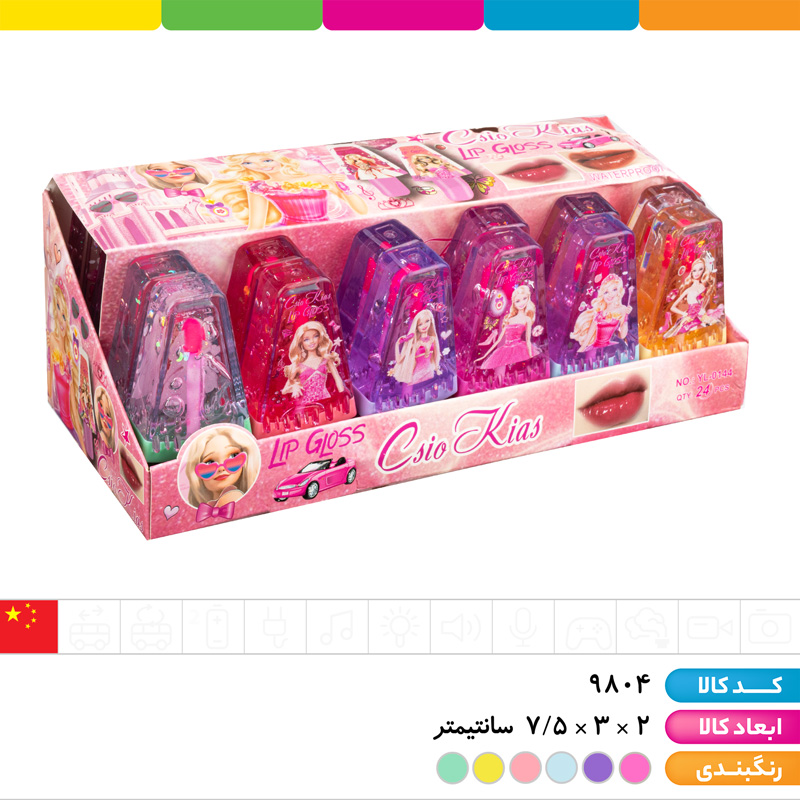 تینت لب فانتزی شاین دار معطر کیم