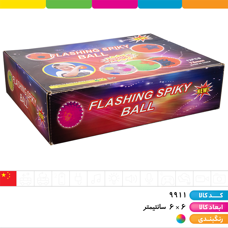 یویو توپ آب دار جهشی حیوانات دریایی (بدون چراغ)