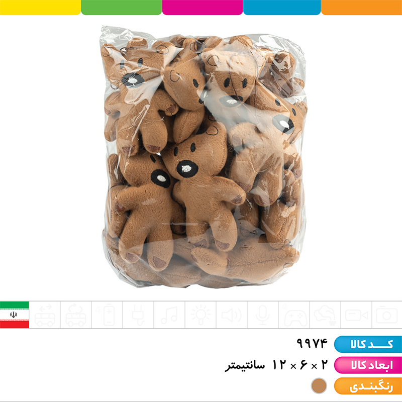 آویز خرس تدی مستربین