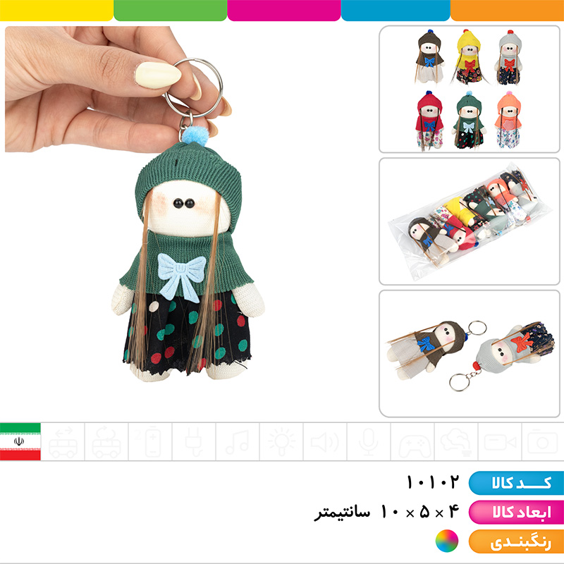 عروسک روسی با سر کلیدی